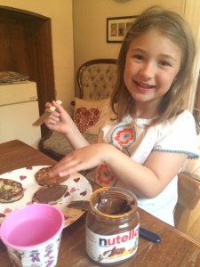 delilah eating pancakes 1