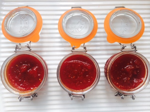 tomato chilli jam trio
